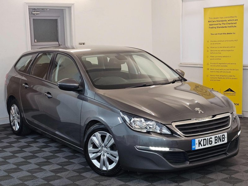 View PEUGEOT 308 SW 1.6 BlueHDi Active Euro 6 (s/s) 5dr